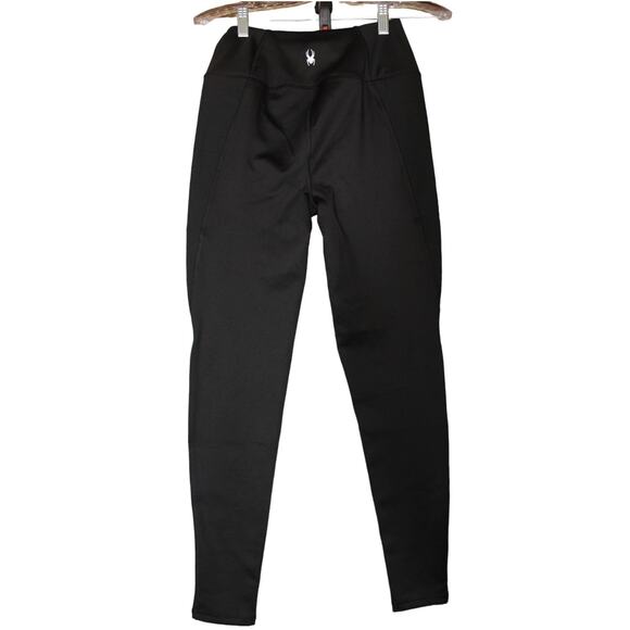 Spyder Active Leggings Womens Size Small‎ Black - Picture 2 of 9